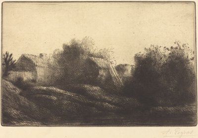 Remembrance of My Village (Souvenir de mon village) af Alphonse Legros