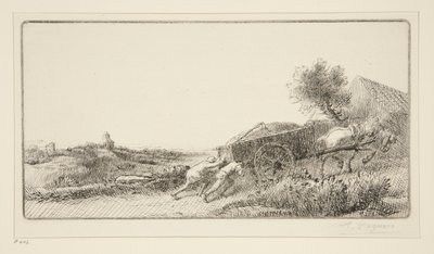 Indbringelse af Hay af Alphonse Legros