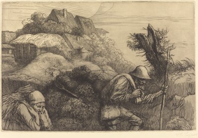 Vend tilbage fra skoven af Alphonse Legros