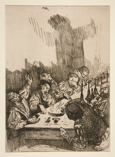 Skygge (ombre) af Alphonse Legros