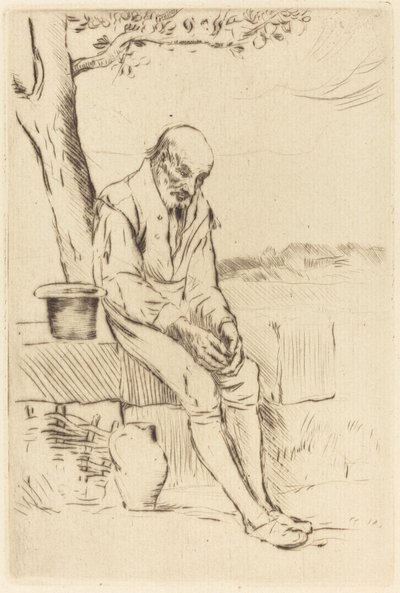 "Siden da" ("Siden dengang") af Alphonse Legros