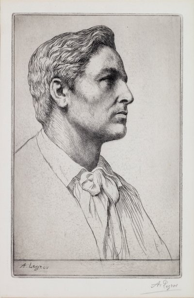 Sir Charles Holroyd (1861-1917) kunstner af Alphonse Legros
