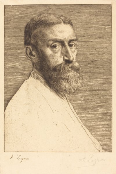 Sir E.J. Poynter, P.R.A., 1877. af Alphonse Legros