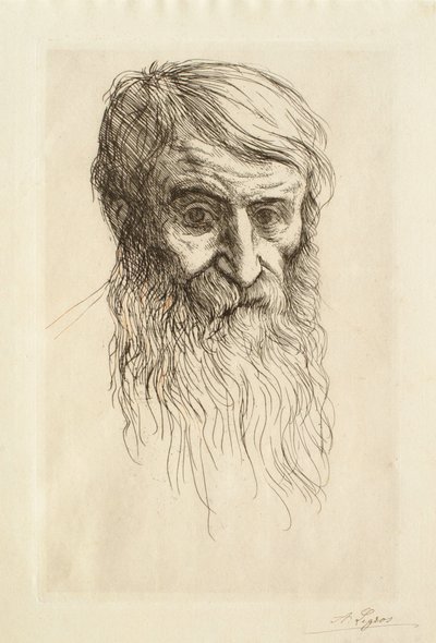 Sir Frederick Leighton af Alphonse Legros