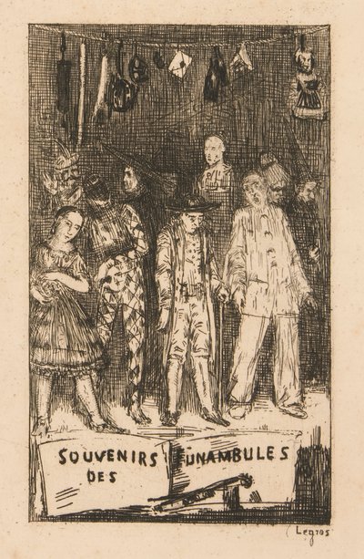 Funambulisternes minder af Alphonse Legros