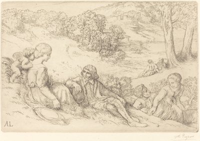 Forår af Alphonse Legros