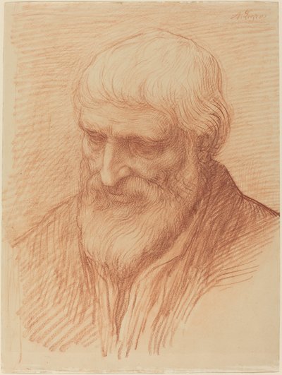 Studie af en filosof. af Alphonse Legros