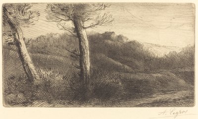 Solnedgang Solnedgang. af Alphonse Legros
