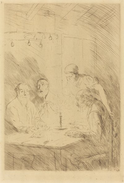 De Fattiges Nadver af Alphonse Legros