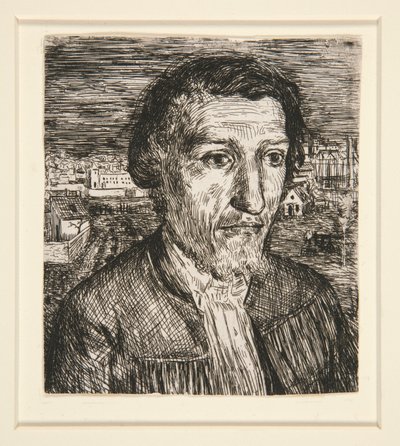 Tømrerhoved (Tømrermester af Alphonse Legros