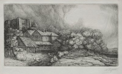 Abbey Farm Abbey Farm. af Alphonse Legros