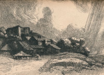 Abbey Farm, c1893 af Alphonse Legros