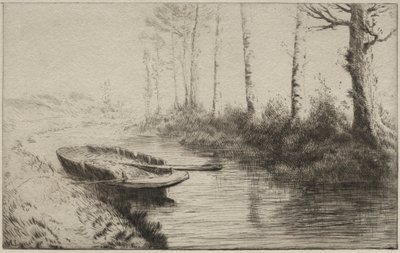 Kanalen, morgen af Alphonse Legros