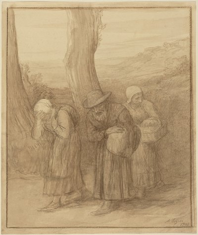Afrejsen af Alphonse Legros