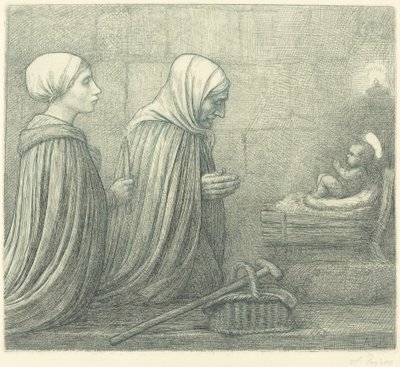 Mangen af Alphonse Legros