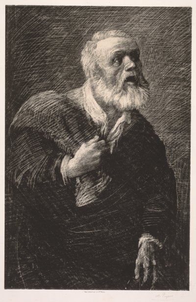 Natskrigeren. af Alphonse Legros