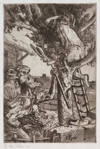 Pæretyven, nr. 1, ca. 1890. af Alphonse Legros