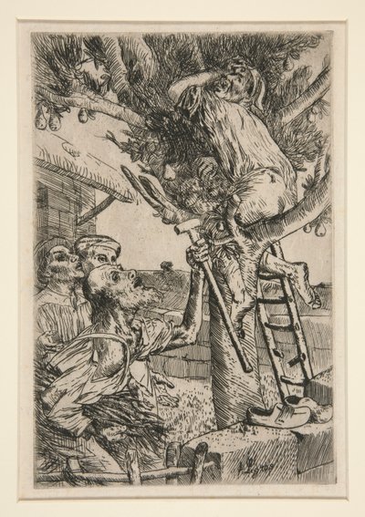 Pæretyven, nr. 2 af Alphonse Legros