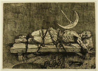 Gruben og Pendulet, anden Plade af Alphonse Legros