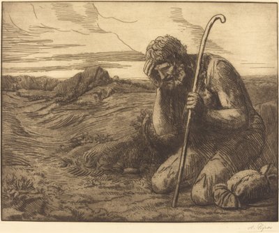 Den fortabte søn, 6. plade Den fortabte søn. af Alphonse Legros