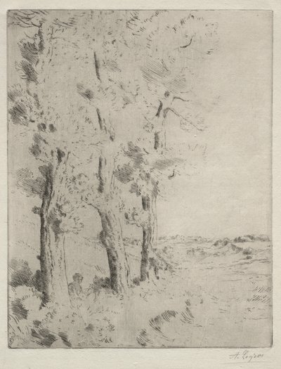 Læseren: Foredraget under træerne af Alphonse Legros