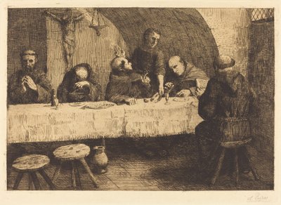 Refektoriet (Le refectoire) af Alphonse Legros