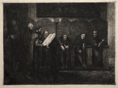 De spanske sangere af Alphonse Legros