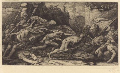 The Triumph of Death: Battle The Triumph of Death: The Battle. af Alphonse Legros