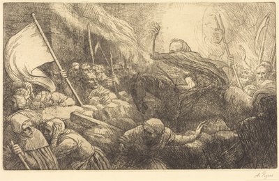 Dødens triumf: Proklamation af Alphonse Legros
