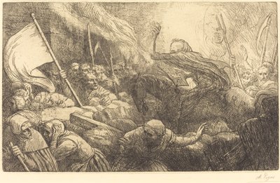 The Triumph of Death: Proclamation The Triumph of Death: The Proclamation. af Alphonse Legros