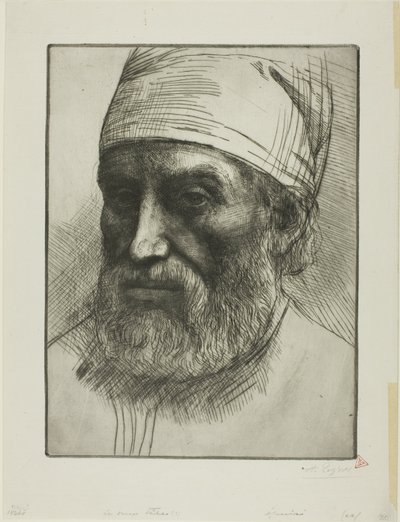 De to hoveder af Alphonse Legros