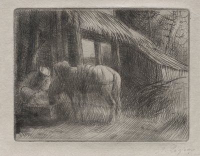 Vandingsstedet (2. plade) af Alphonse Legros