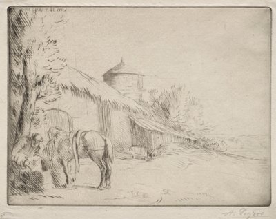 Vandingsstedet (2. plade) af Alphonse Legros