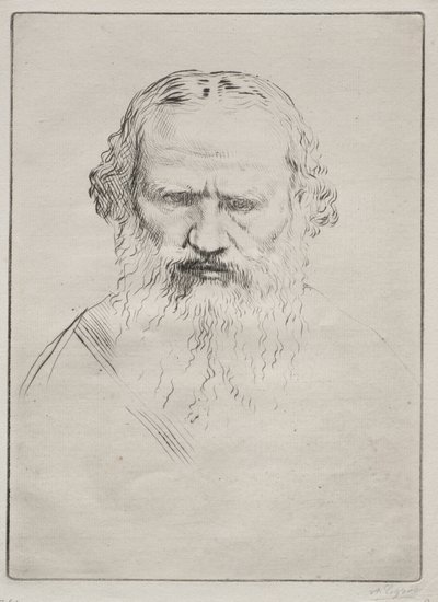 Tolstoj. af Alphonse Legros