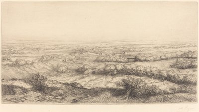 Dal i Bourgogne af Alphonse Legros