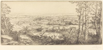 Dal i Bourgogne af Alphonse Legros