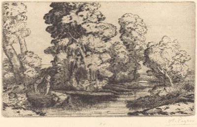 Dal i Bourgogne af Alphonse Legros