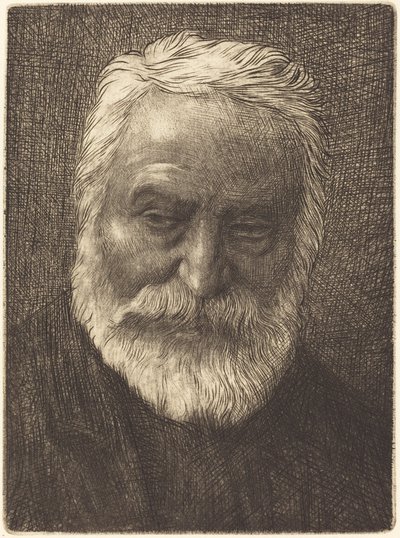 Victor Hugo, 2. plade. af Alphonse Legros