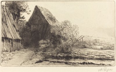 Wheelwrights hjem af Alphonse Legros
