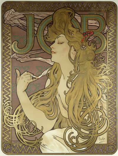 Job, 1896 af Alphonse Mucha