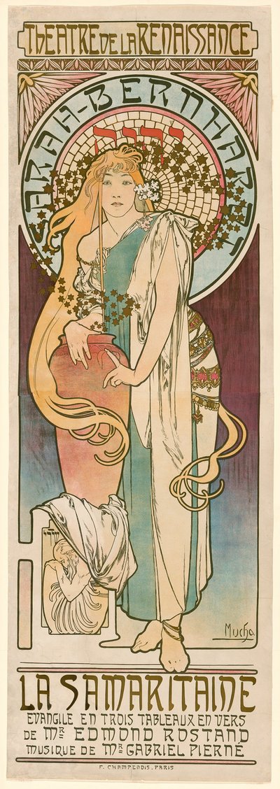 Samaritanen af Alphonse Marie Mucha