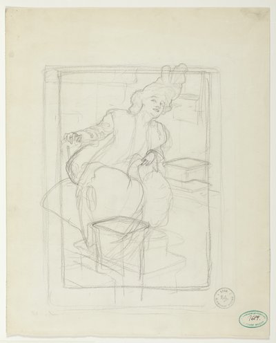 Sarah Bernhardt af Alphonse Marie Mucha