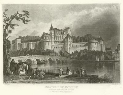 Slottet i Amboise af Alphonse Marie de Neuville