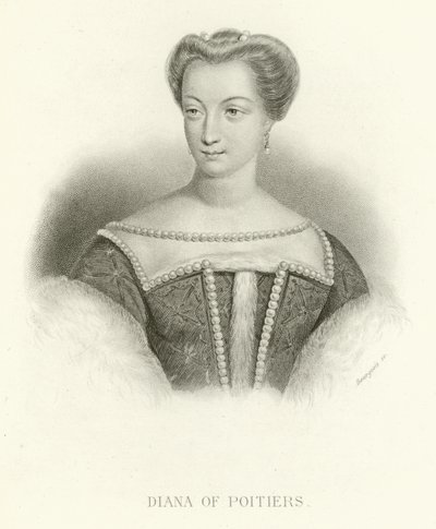 Diana af Poitiers af Alphonse Marie de Neuville