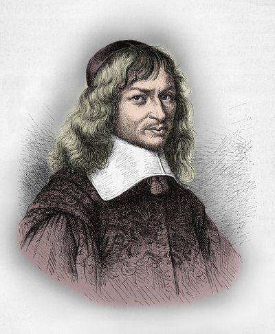 Portræt af Nicolas Fouquet (gravering) af Alphonse Marie de Neuville