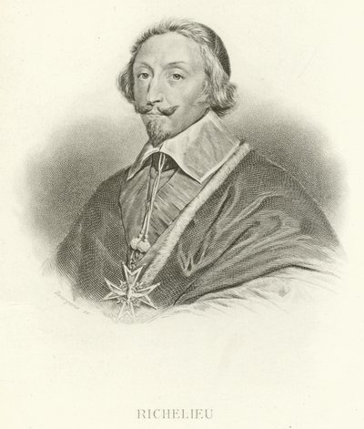 Richelieu af Alphonse Marie de Neuville