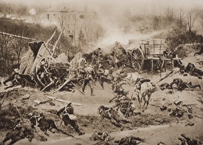 Slaget ved Champigny, 30. november 1870, illustration fra 