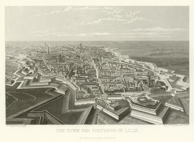 Lille by og fæstning af Alphonse Marie de Neuville