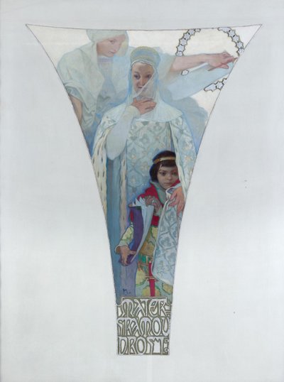 0, 1911 af Alphonse Mucha