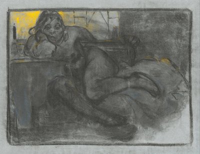 Absinth (Study of a Woman) af Alphonse Mucha